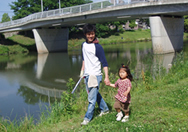 市民参加型清掃　親子