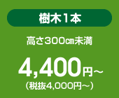 植樹１本 4,320円～
